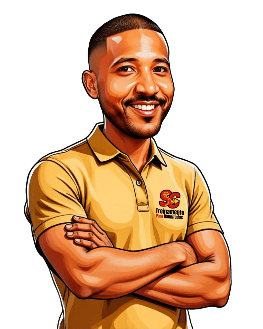 Ilustração do instrutor Sidnei Costa